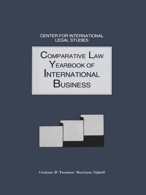 cover image of Comparative Law Yearbook of International Business, Volume 15, 1993